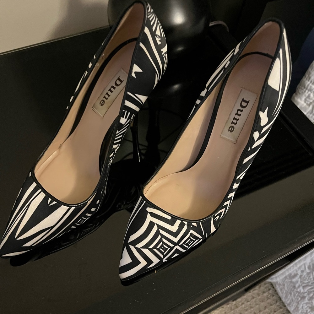 Black and White Women's Shoes
